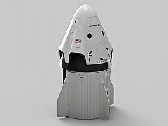 龙飞船设计模型下载