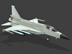国产枭龙战机设计模型下载
