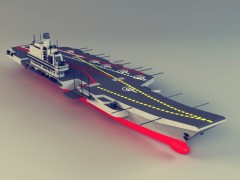 辽宁舰三维展示