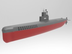 国产035型潜艇设计展示