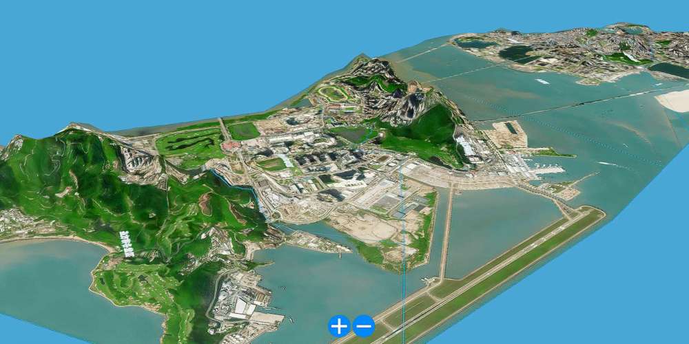 澳门特别行政区3D图免费下载